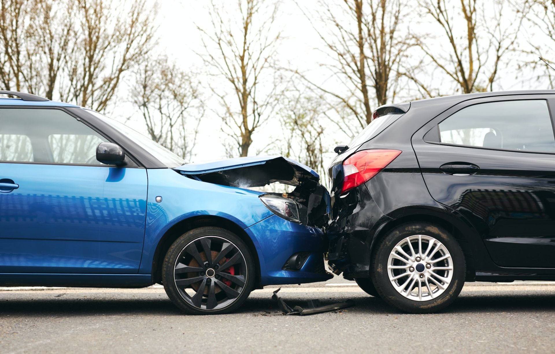image of 2 cars in an accident